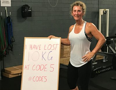 10kg LOST AT CODE 5 - Code 5 Hall of fame