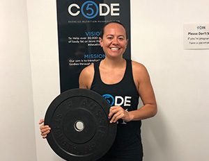 michelle valentine 5.7kg loss - Code 5 Hall of fame