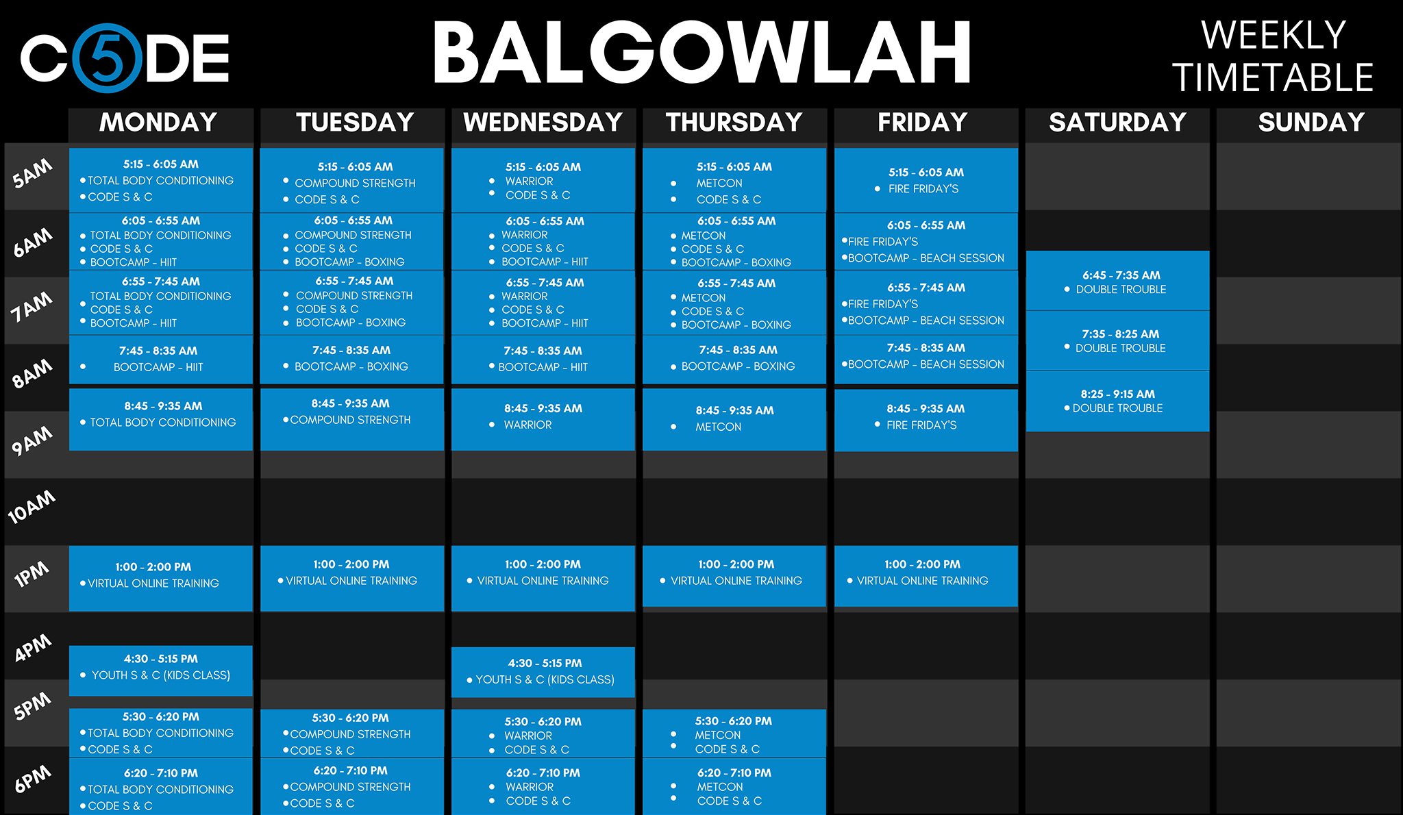 Balgowlah Timetable - Balgowlah